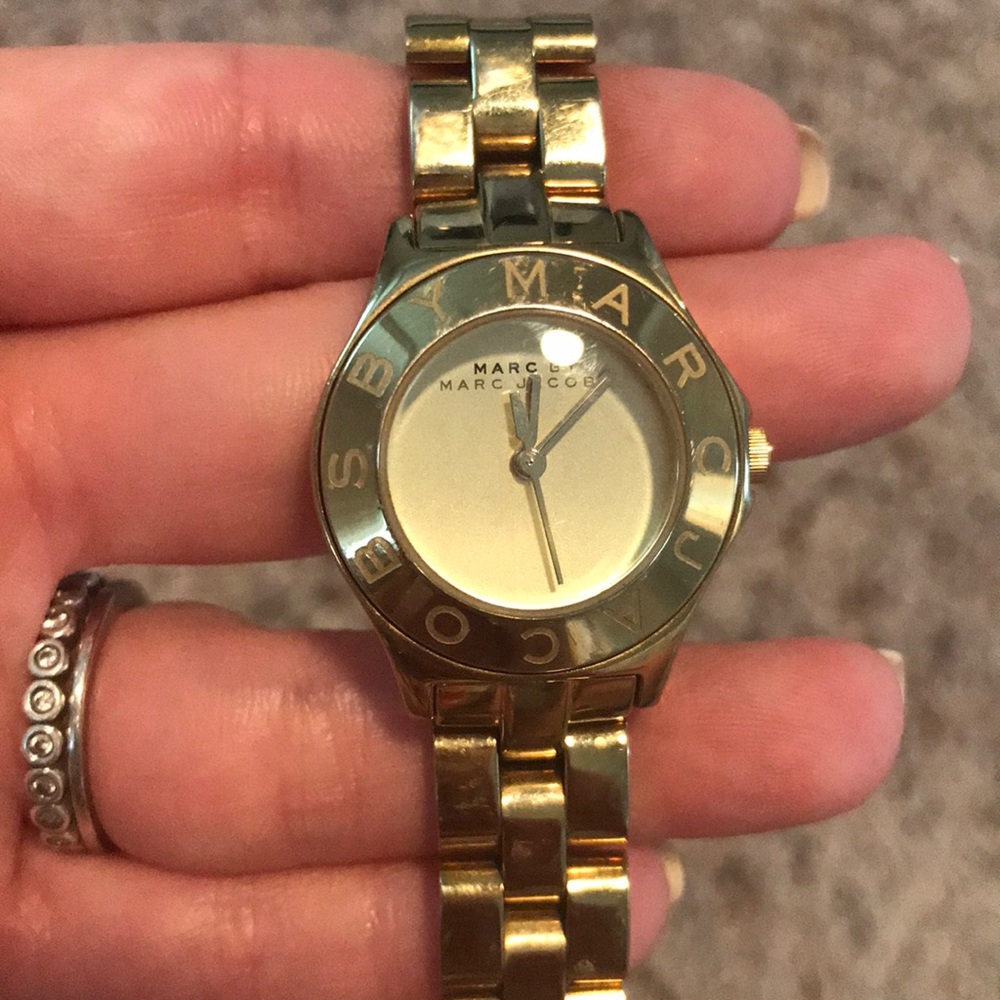 Marc by Marc jacobs gold watch